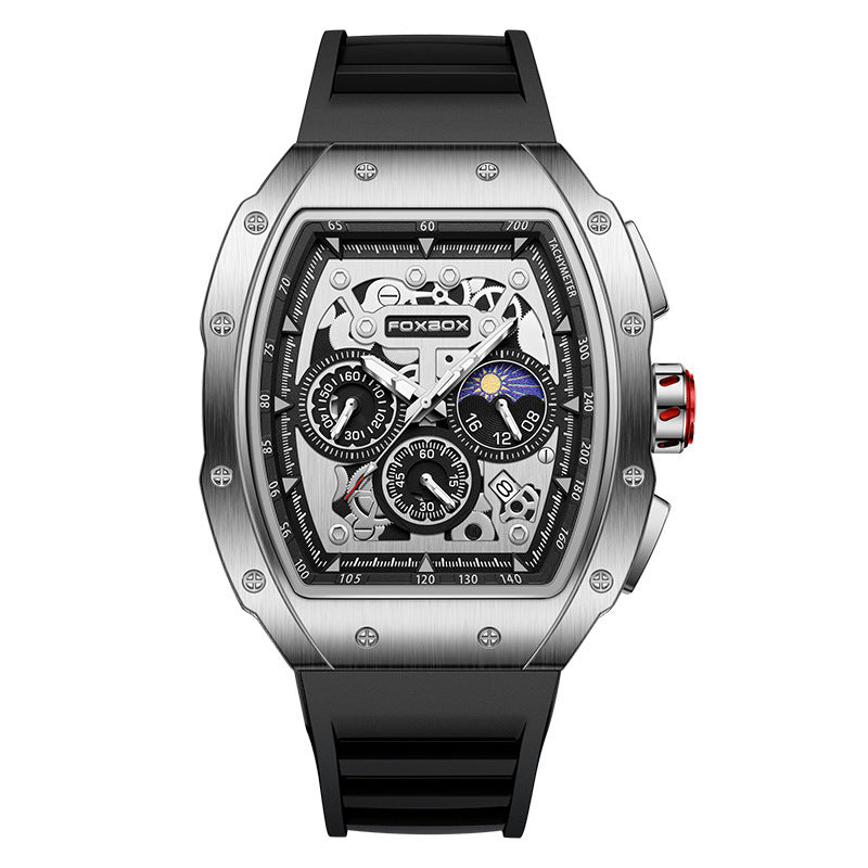 New Hollow Sports Waterproof Watch - Multifunctional Design