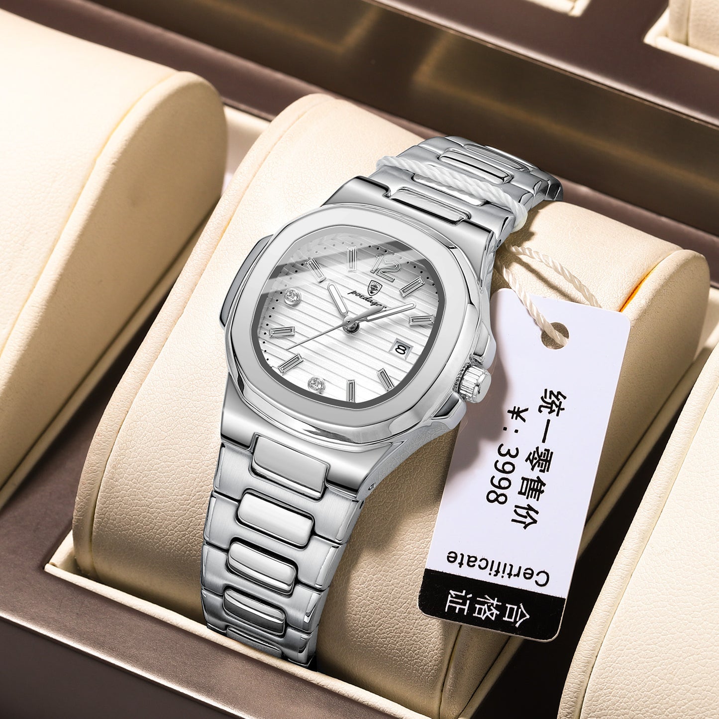 Women's Luminous Quartz Watch - Ultra-thin Design and Elegant Style