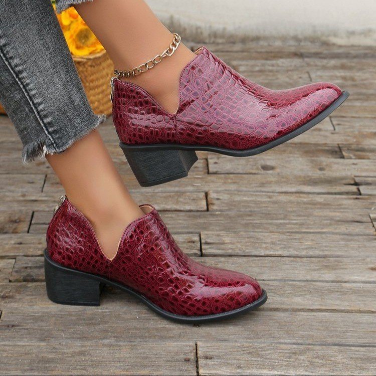 Later Zip Ankle Boots - Stylish and Versatile Footwear