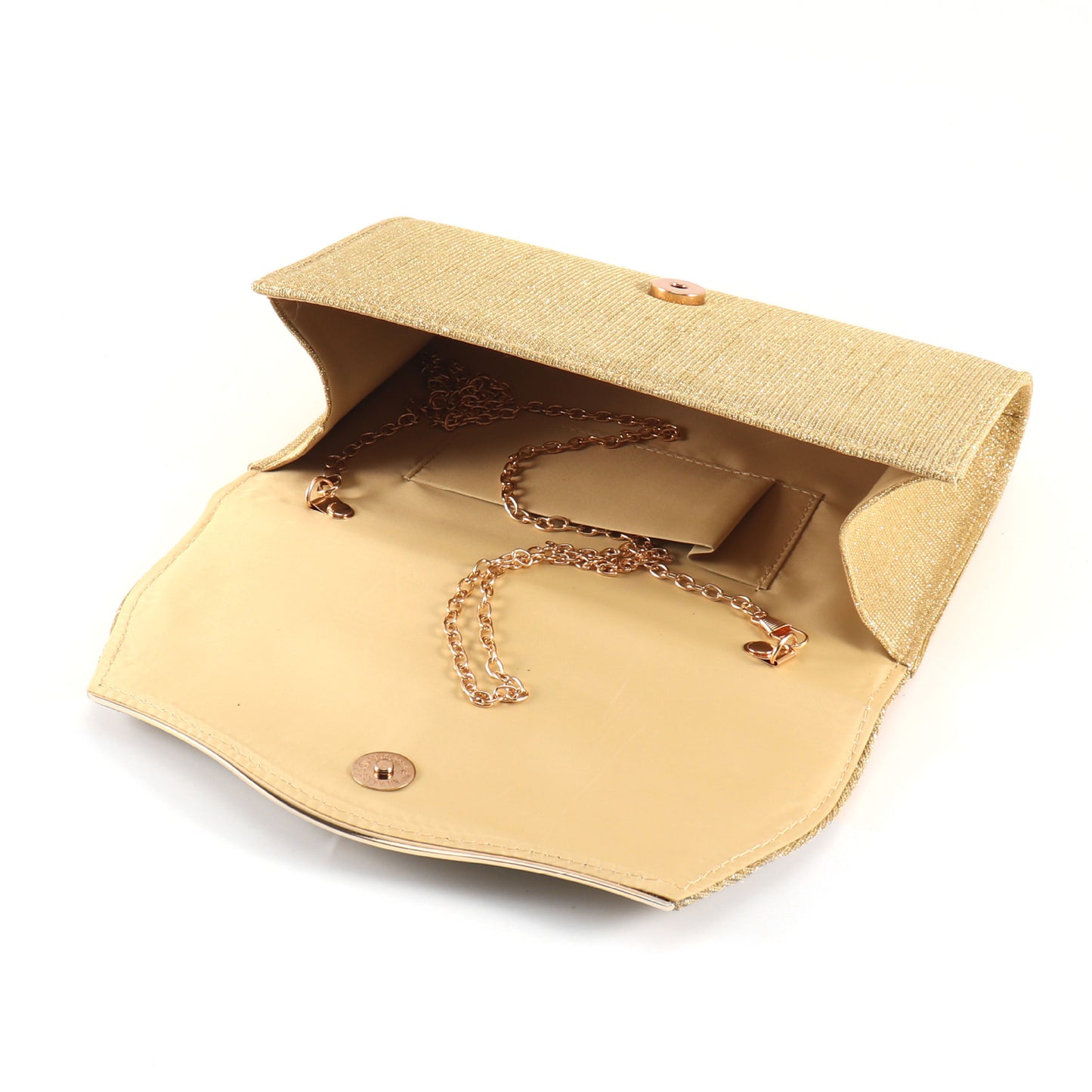 Dinner Clutch Flip Bag - Solid Color Stylish Evening Accessory