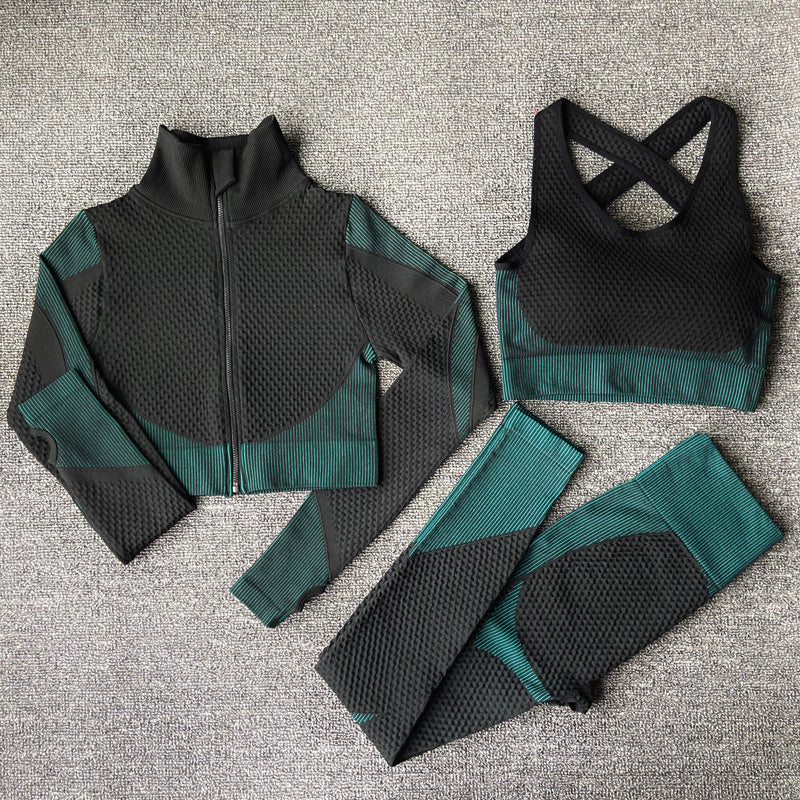 Yoga Sets for Women - Female Sport Gym Suit