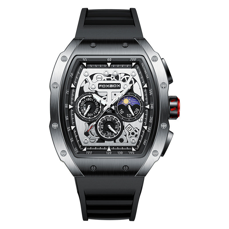 New Hollow Sports Waterproof Watch - Multifunctional Design