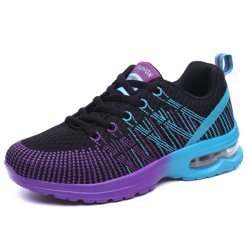 New Breathable Women's Fitness Shoes - Casual Mesh Sports Shoes