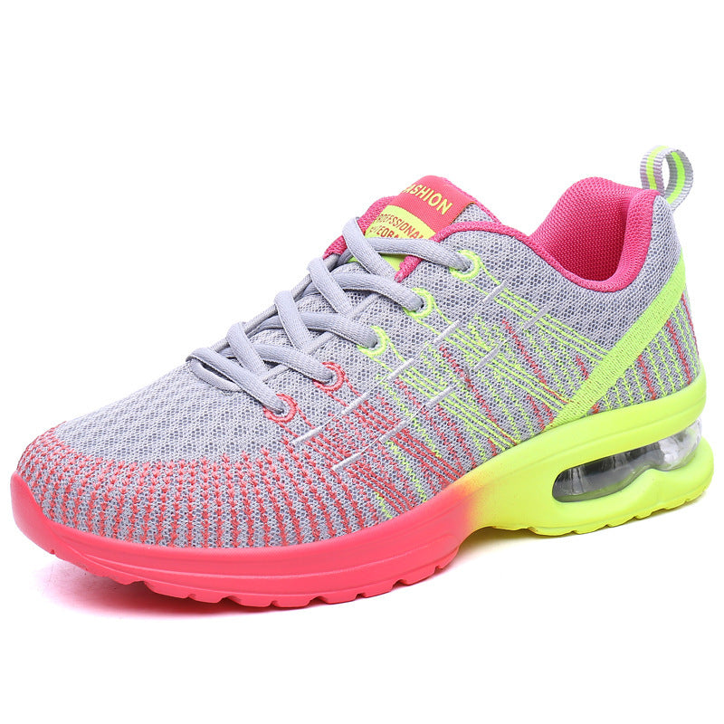 New Breathable Women's Fitness Shoes - Casual Mesh Sports Shoes