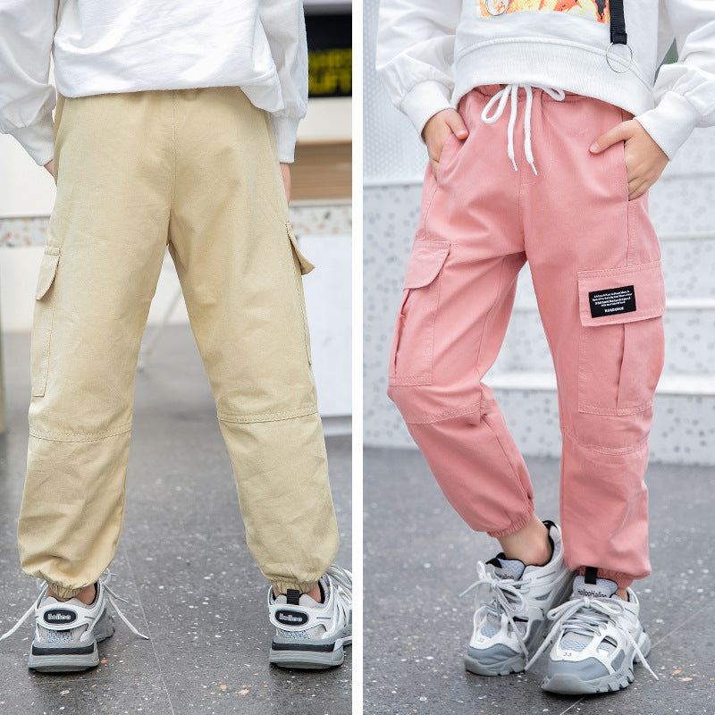 Middle School Leggings for Teenagers and Elementary Students - Workwear Trousers