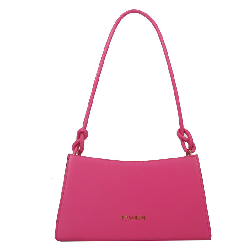 French Candy Color Women's Bag - Simple Shoulder Personality Underarm Bag