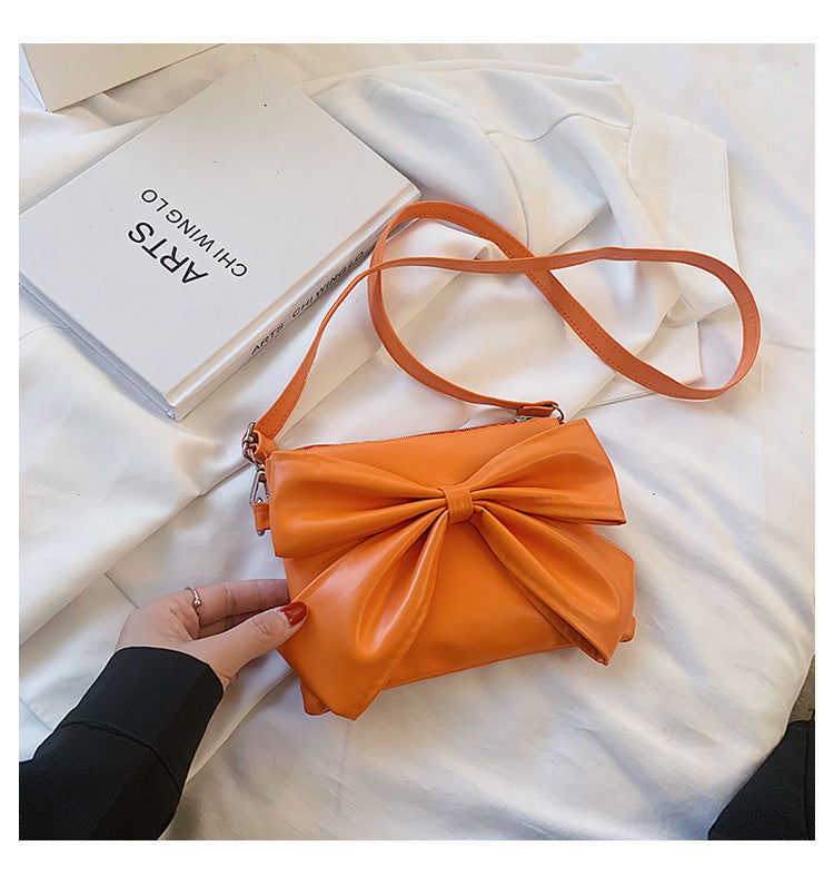 Shoulder Crossbody Bag Western Style Crossbody Bag with Bow