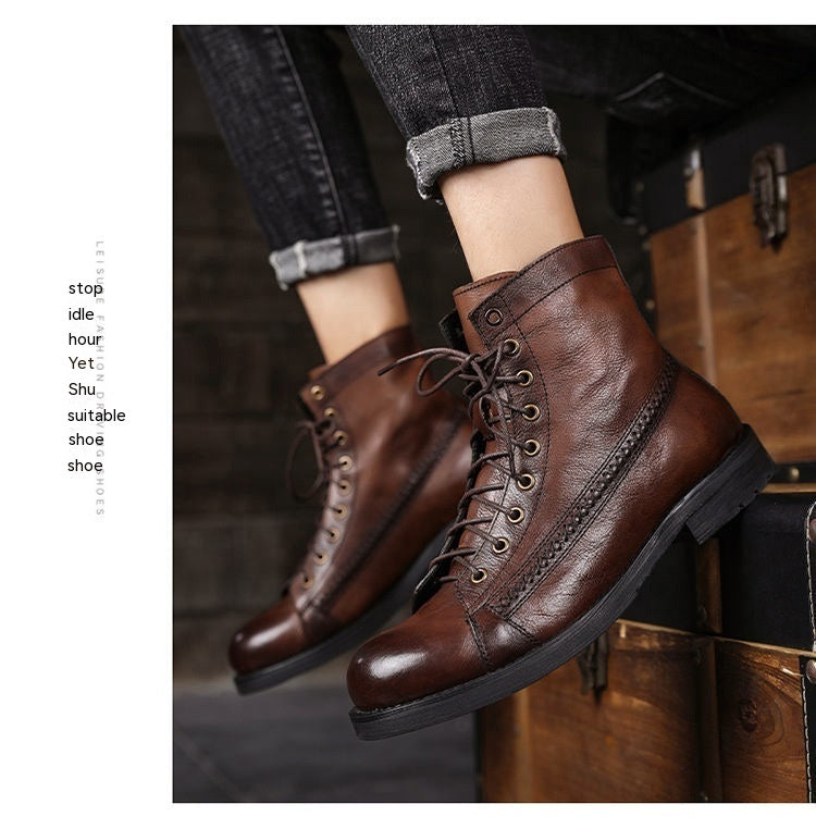 Brush Color Worker Boot - Durable and Stylish Footwear for Professionals