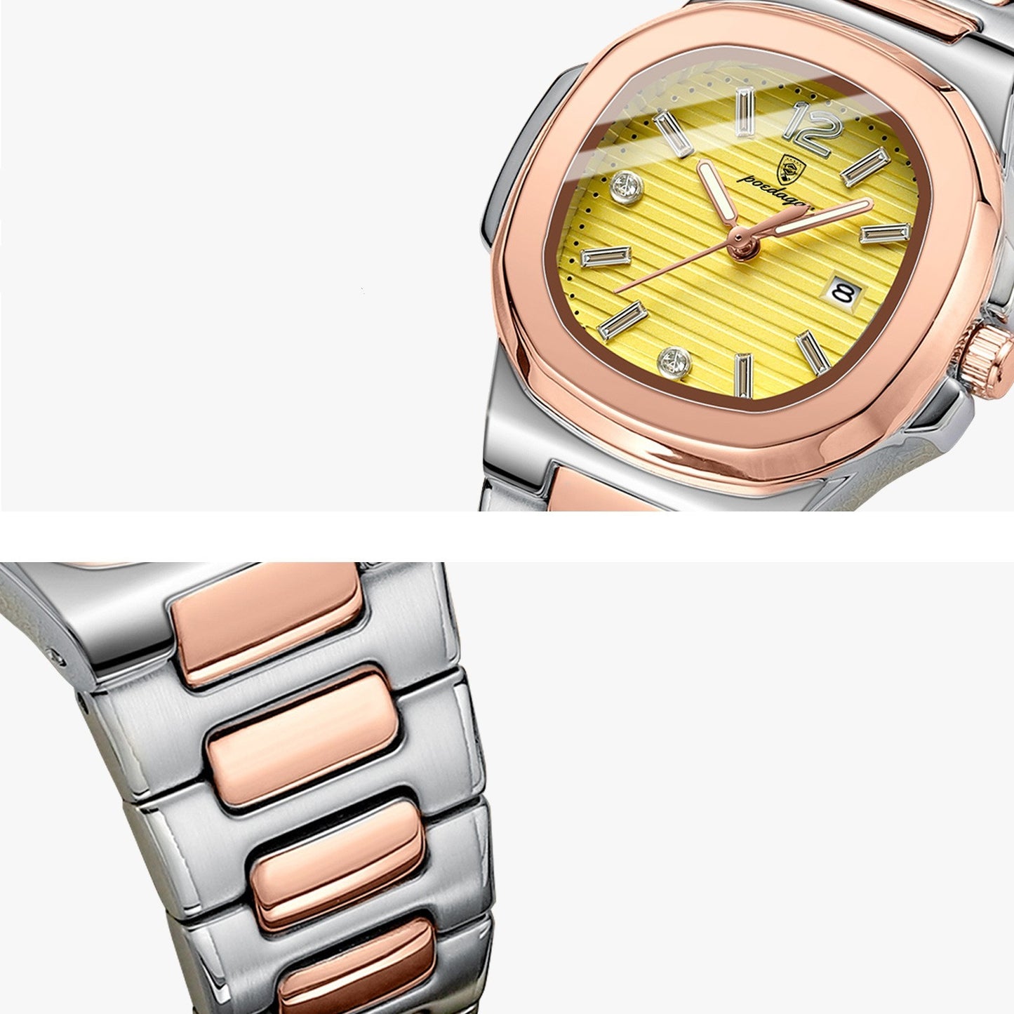 Women's Luminous Quartz Watch - Ultra-thin Design and Elegant Style