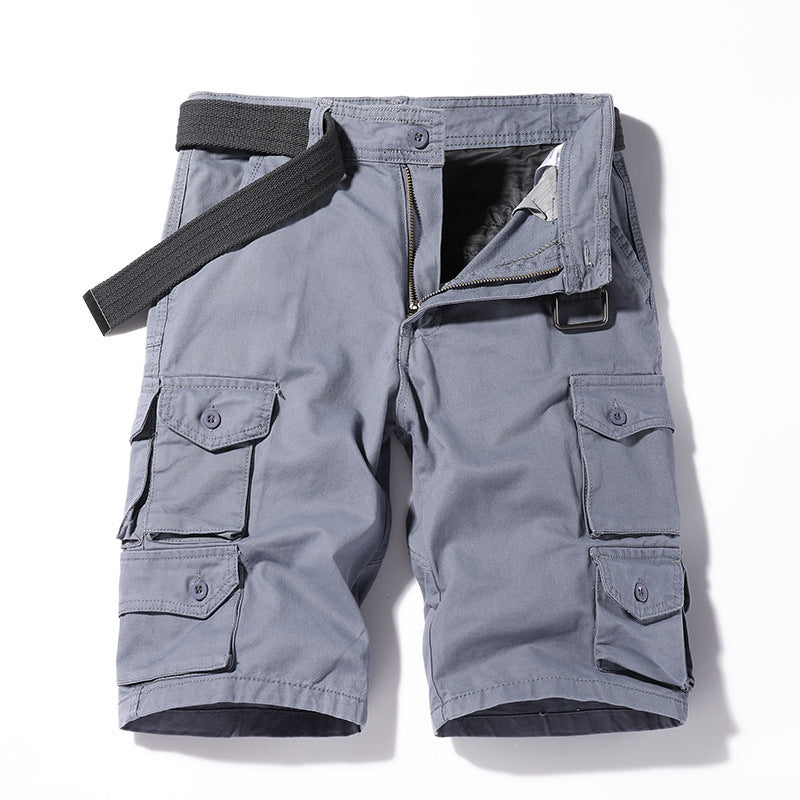 Men's Multi-pocket Casual Shorts for Summer Comfort