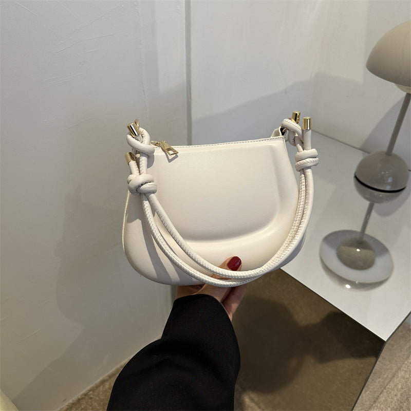 Stylish Underarm Bag - New Street Popular Simple Solid Color Commute Bag