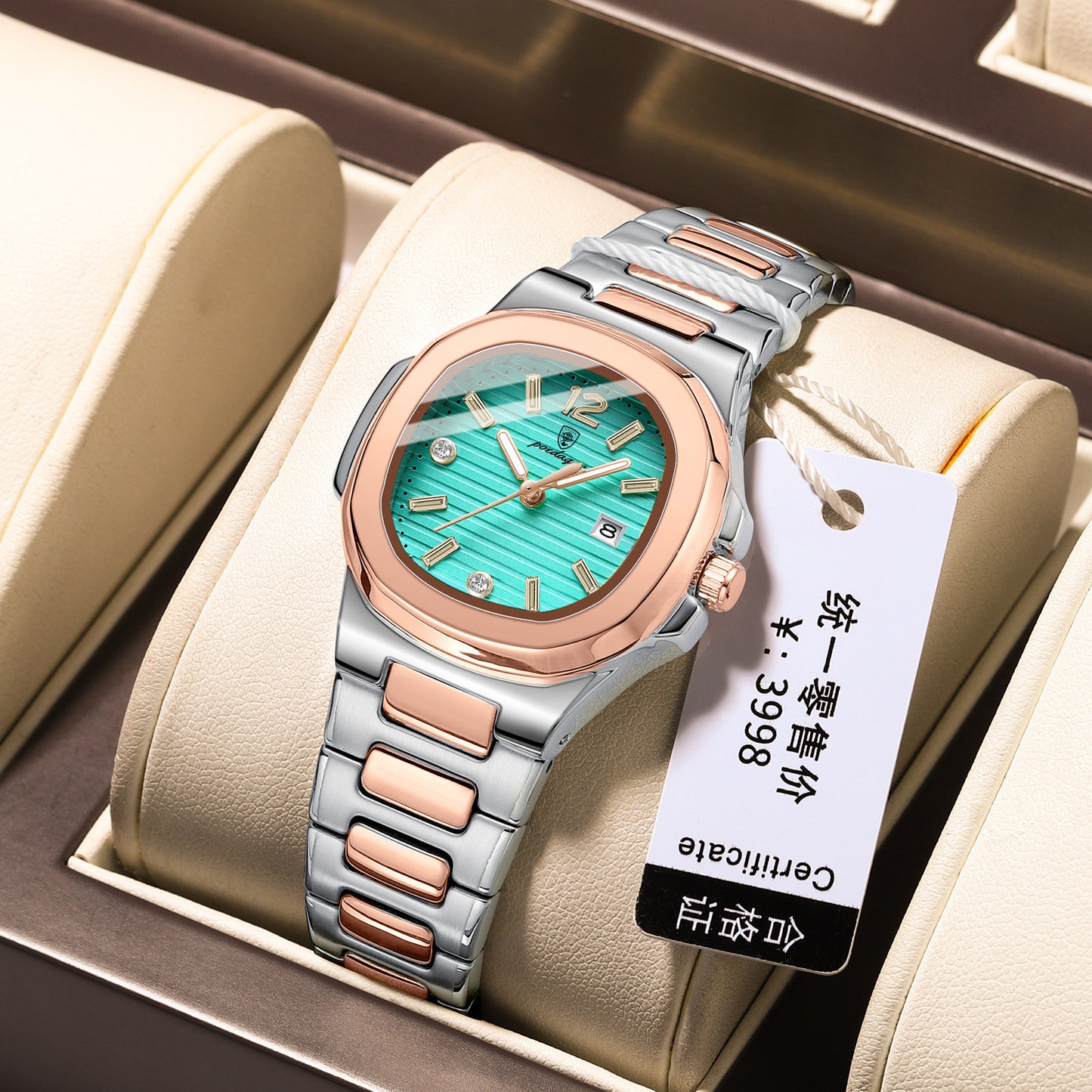 Women's Luminous Quartz Watch - Ultra-thin Design and Elegant Style