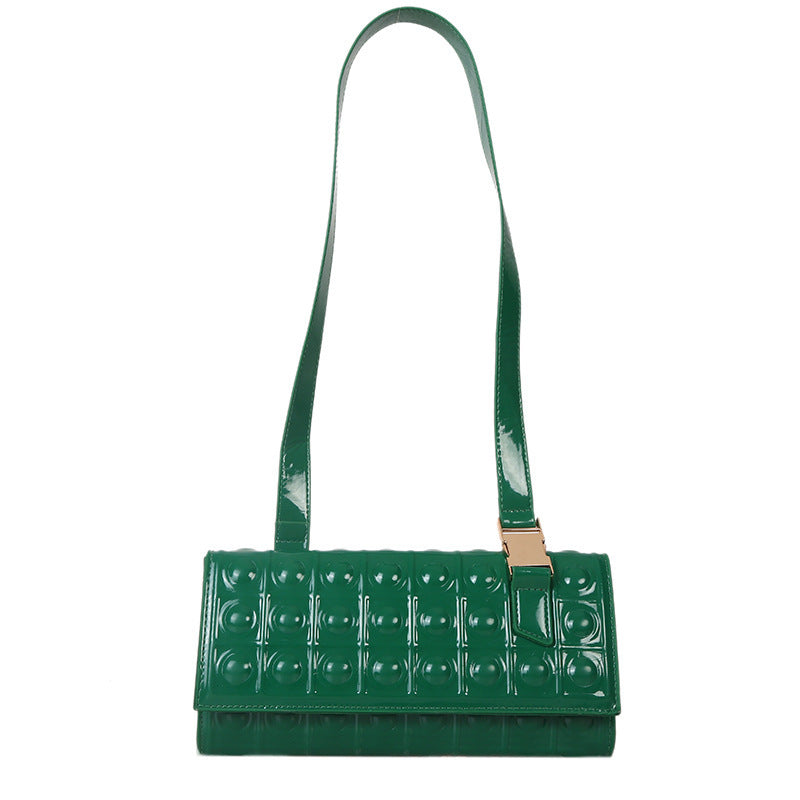 Crossbody Diamond Chain Bag - Fashionable Small Square Design for Stylish Appeal