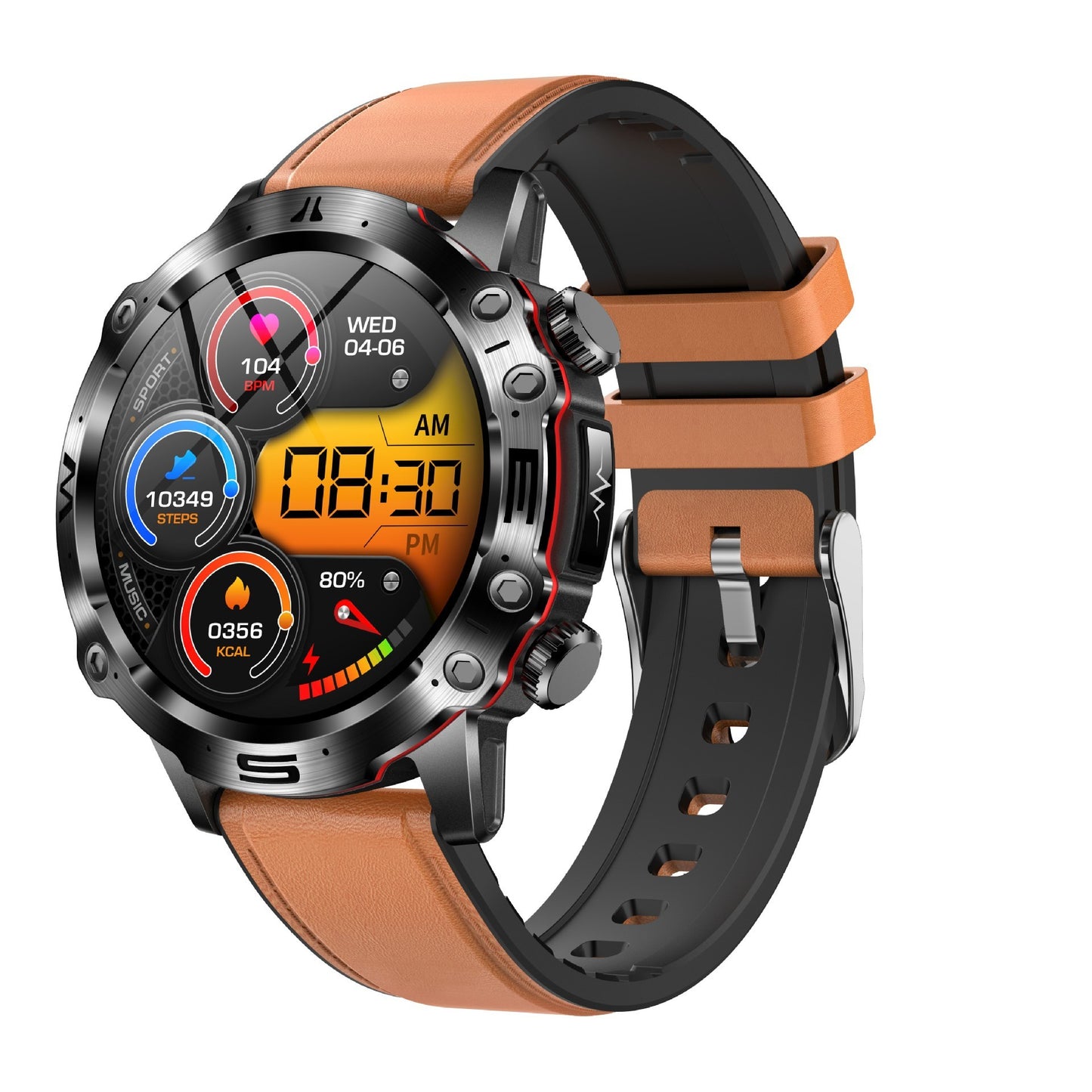 HD ECG Bluetooth Sports Watch for Outdoor Activities and Calls