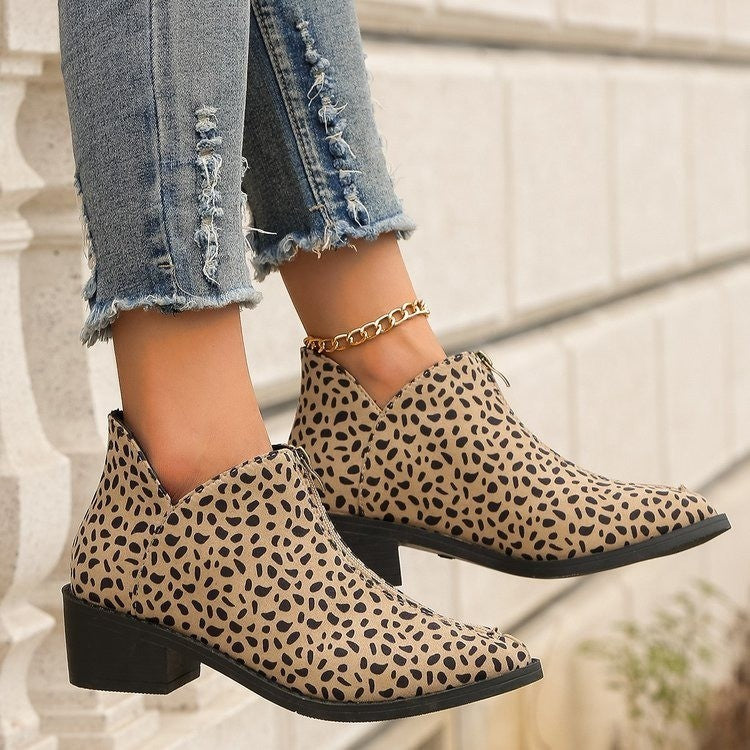 Low-cut Fashion All-matching Women's Low-cut Boots