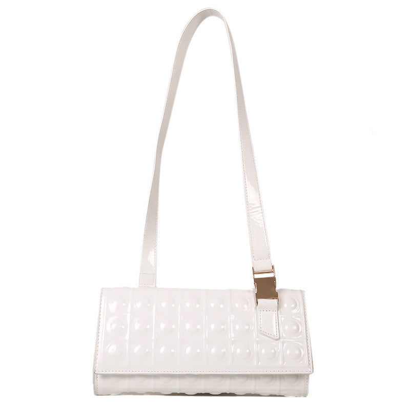 Crossbody Diamond Chain Bag - Fashionable Small Square Design for Stylish Appeal