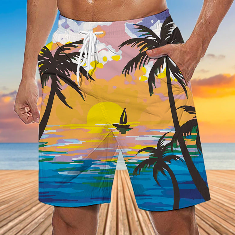 Swimming Shorts for Men - Summer Beach Trunks and Pants