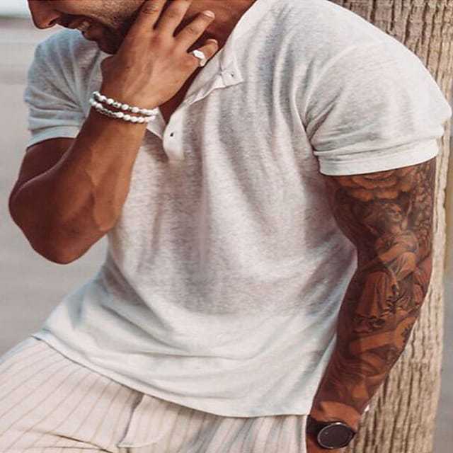 Fashionable Breathable Casual Short Sleeves for Comfort and Style