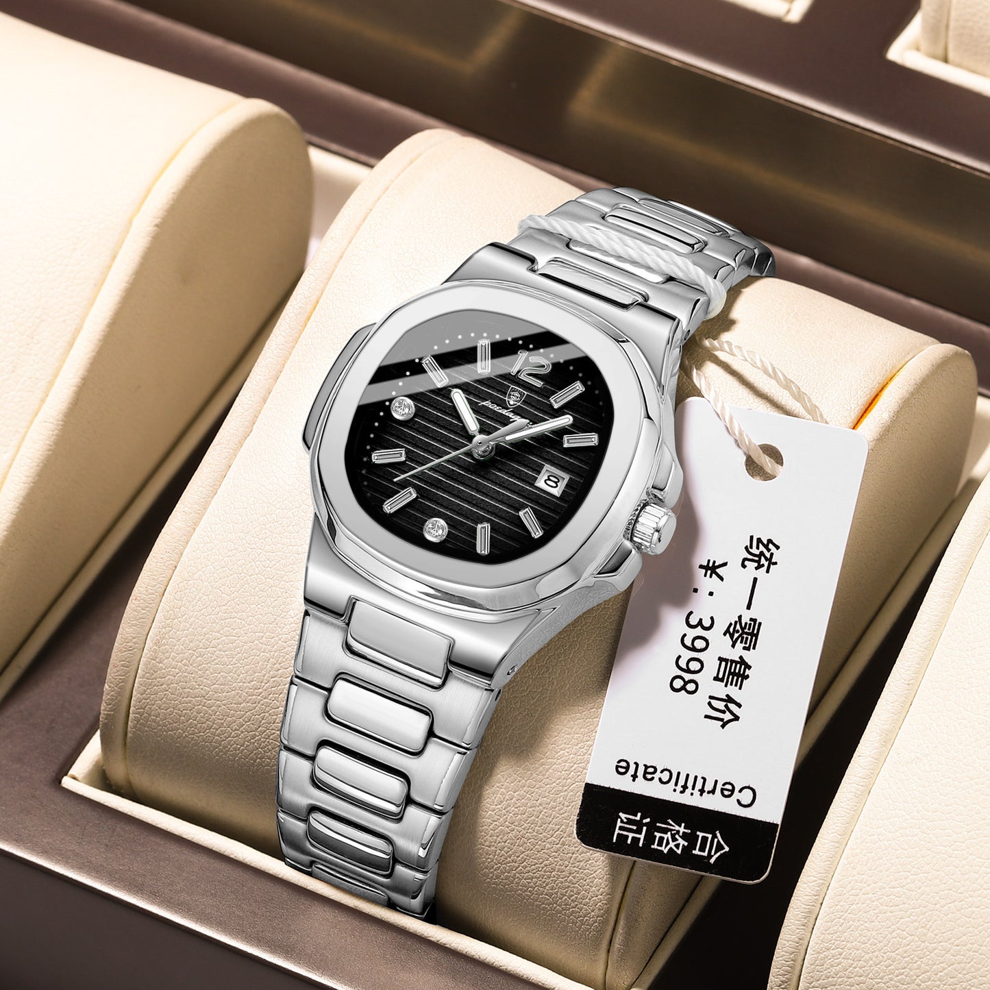 Women's Luminous Quartz Watch - Ultra-thin Design and Elegant Style