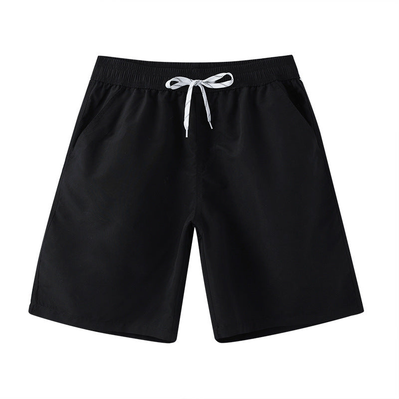 Black Swimming Trunks Large for Men - Casual Style