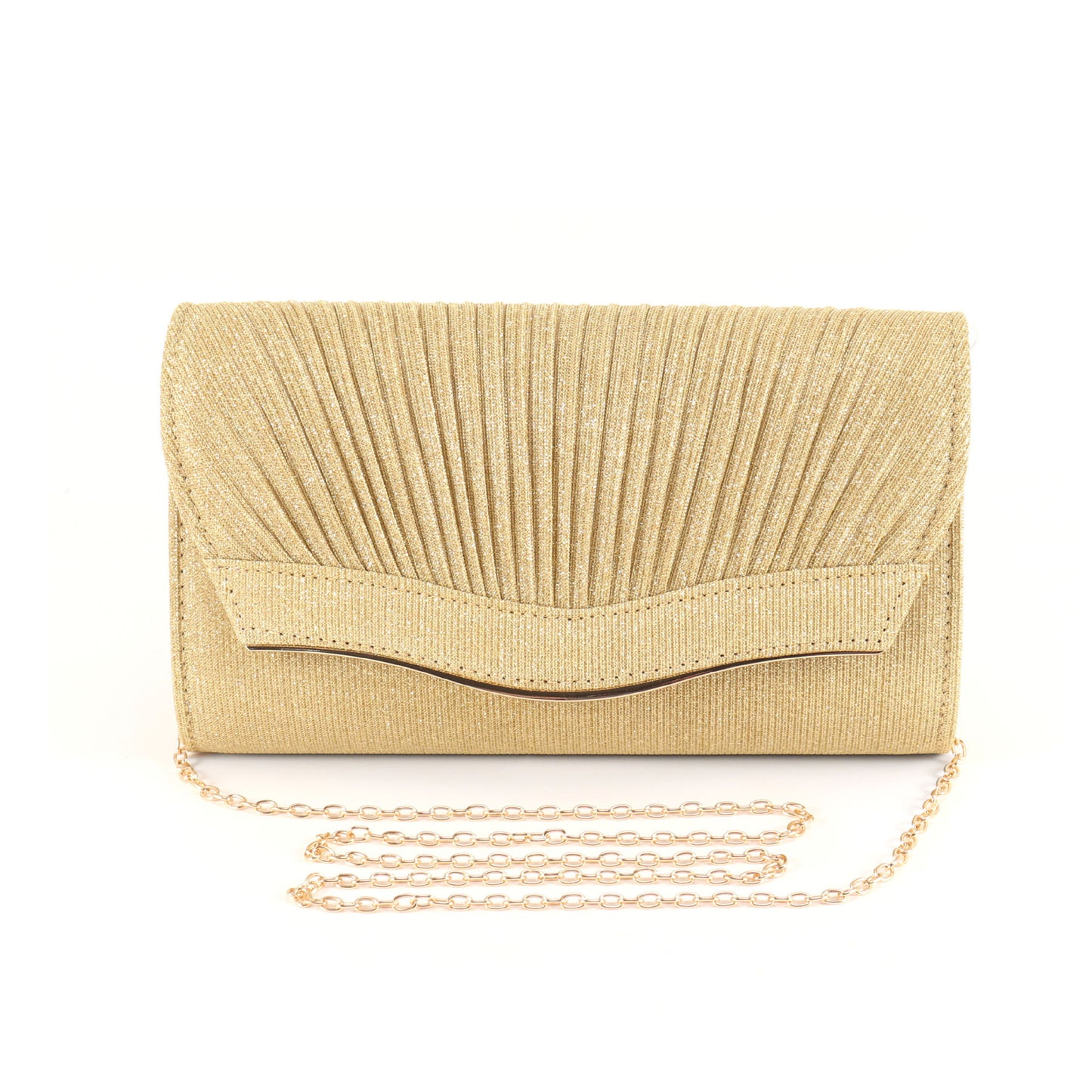 Dinner Clutch Flip Bag - Solid Color Stylish Evening Accessory