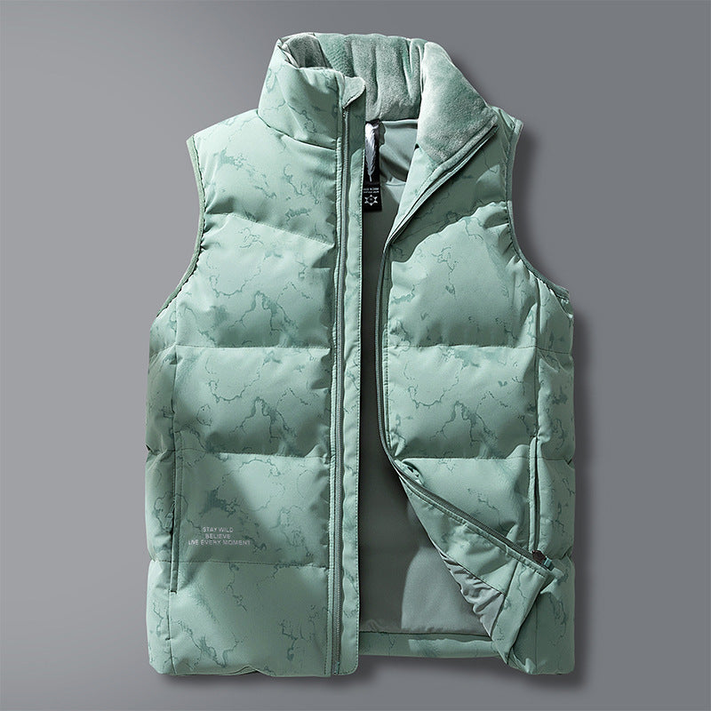 Warm Plus Size Men's Vest - Comfortable All-Season Waistcoat