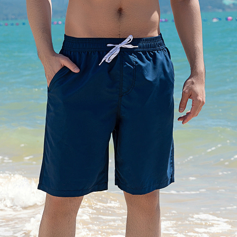 Black Swimming Trunks Large for Men - Casual Style