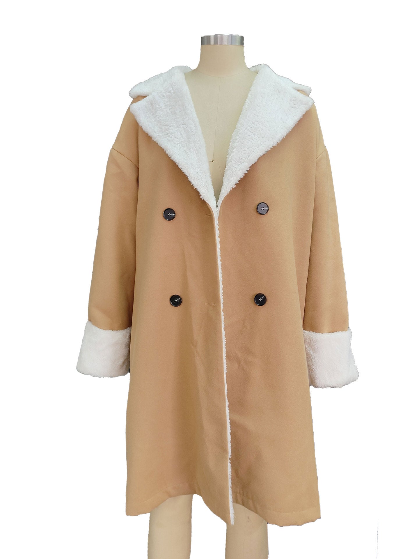 Leisure Commute Woolen Coat for Women: Stylish and Warm