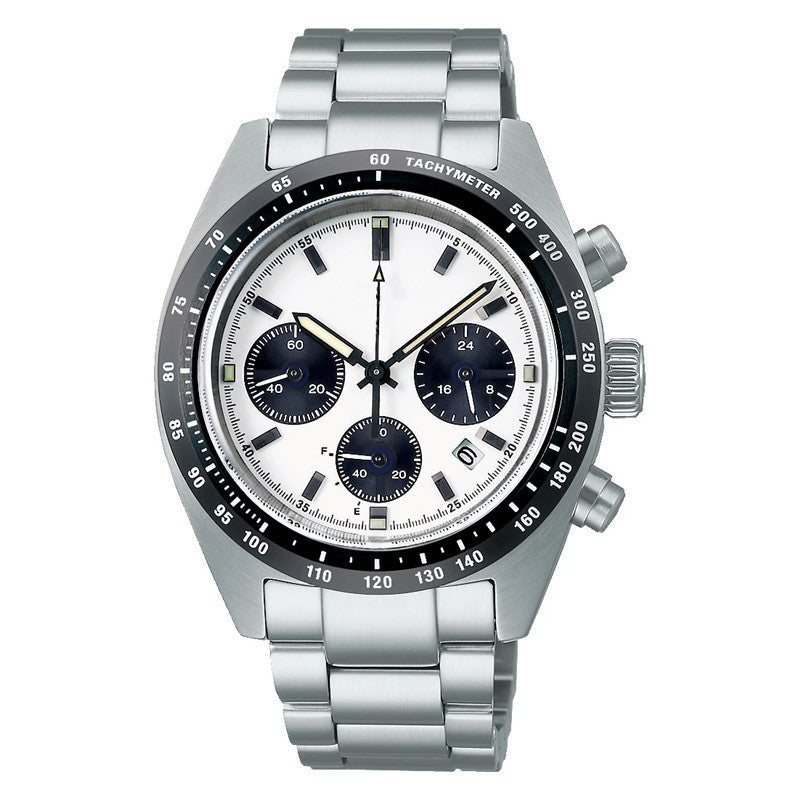 Multifunctional Six-pin Men's Steel Watch with Stylish Strap