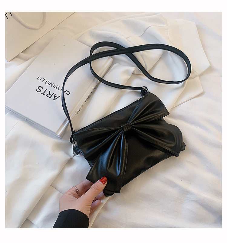 Shoulder Crossbody Bag Western Style Crossbody Bag with Bow