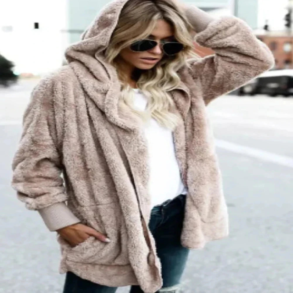 Women's Warm Cotton Coat | Plush and Cozy Outerwear