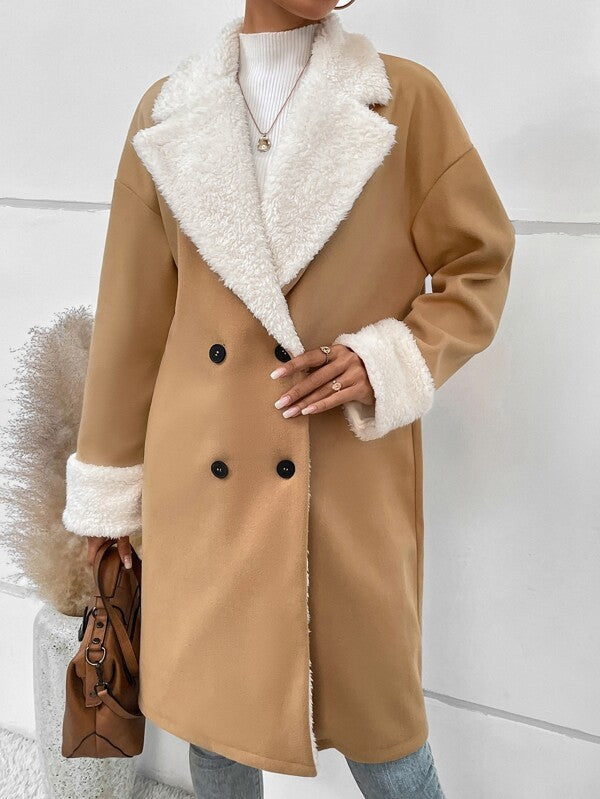Leisure Commute Woolen Coat for Women: Stylish and Warm