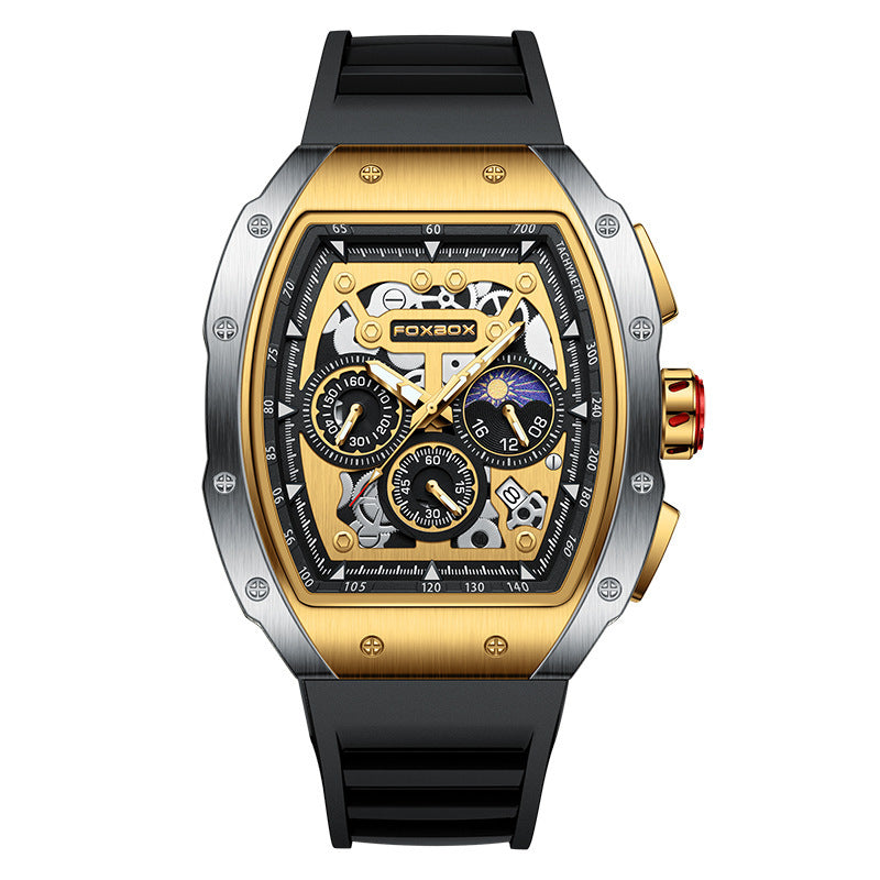 New Hollow Sports Waterproof Watch - Multifunctional Design