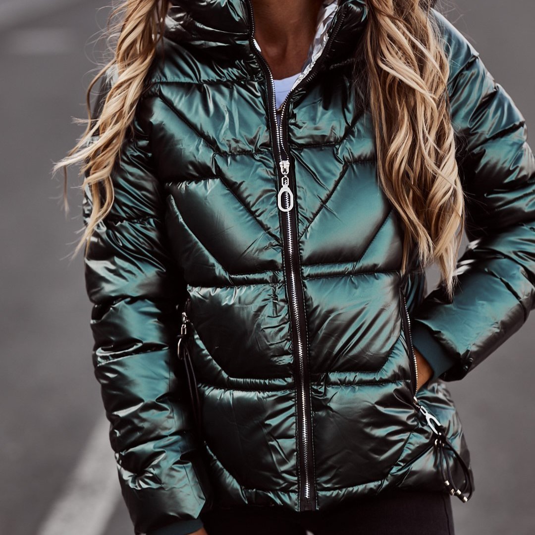New Women's Cotton Coat - Autumn and Winter Zipper Jacket