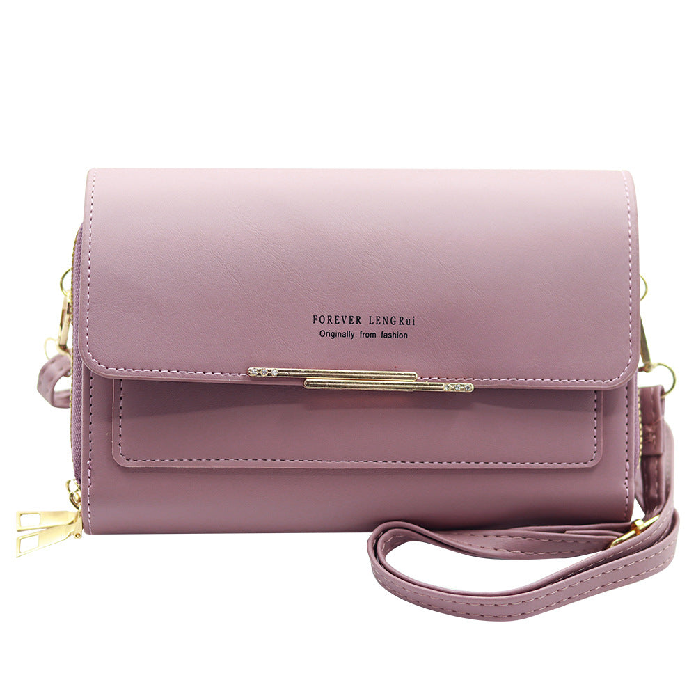 Women's Versatile Shoulder Bag - Fashionable PU Multi-functional Bag for All Occasions