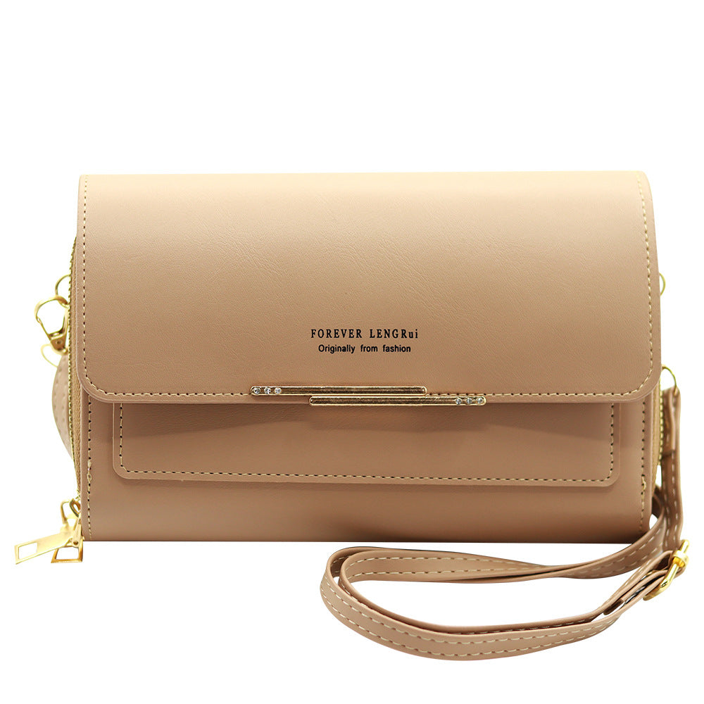 Women's Versatile Shoulder Bag - Fashionable PU Multi-functional Bag for All Occasions