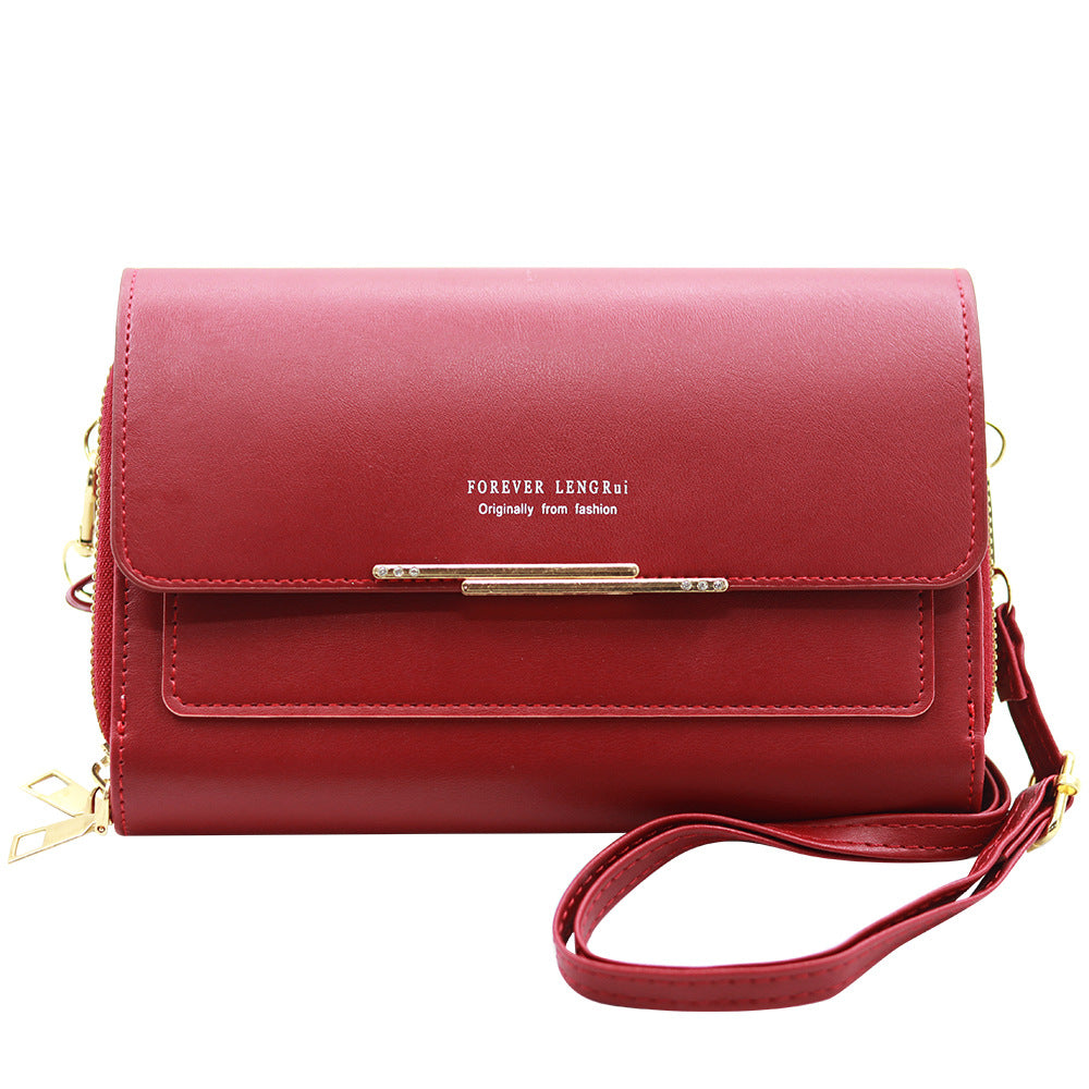 Women's Versatile Shoulder Bag - Fashionable PU Multi-functional Bag for All Occasions