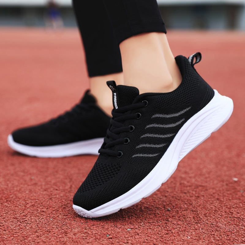 Running Women's Leisure Running Shoes – Mesh Design for Middle-aged Women - Leisure Running Shoes for Women