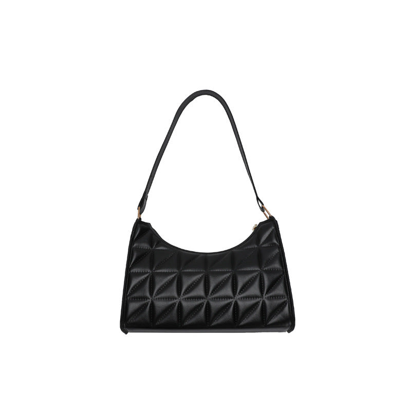 Rhombus Women's Shoulder Bag - Classic Style All-Matching Handbag