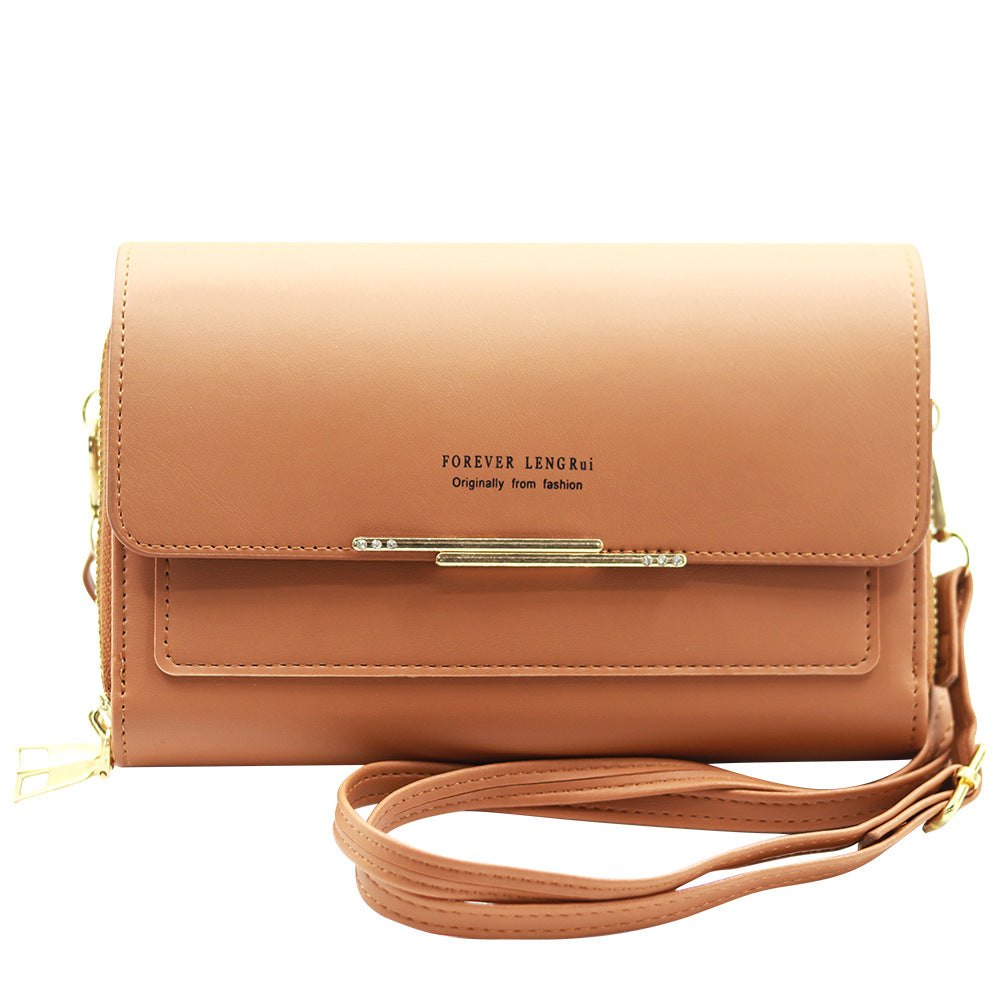 Women's Versatile Shoulder Bag - Fashionable PU Multi-functional Bag for All Occasions