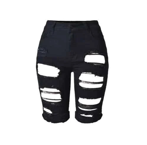 Bermuda Ripped Shorts - Stylish and Trendy Summer Wear