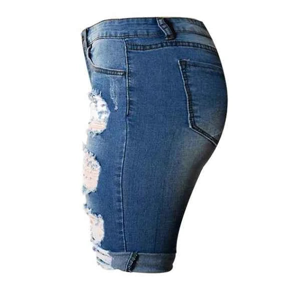 Bermuda Ripped Shorts - Stylish and Trendy Summer Wear