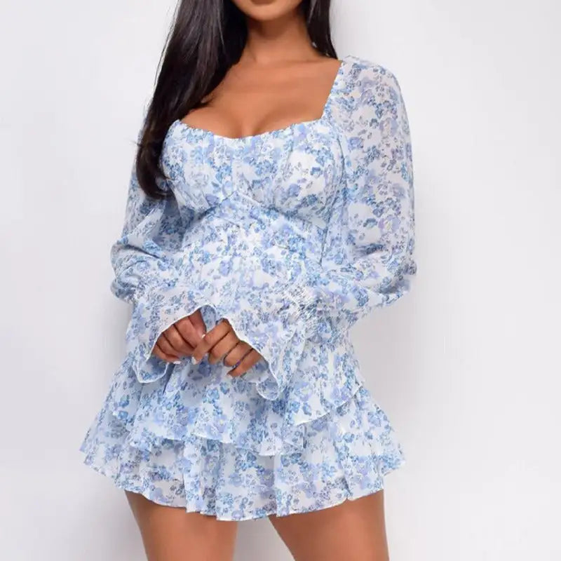 Square Collar Backless Romper for Stylish Summer Fashion