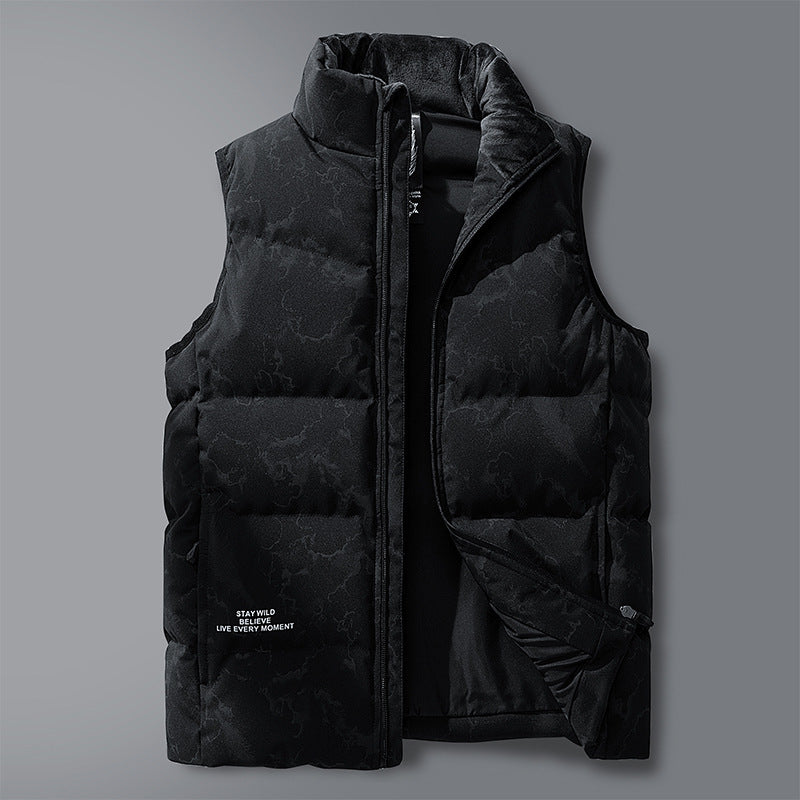 Warm Plus Size Men's Vest - Comfortable All-Season Waistcoat