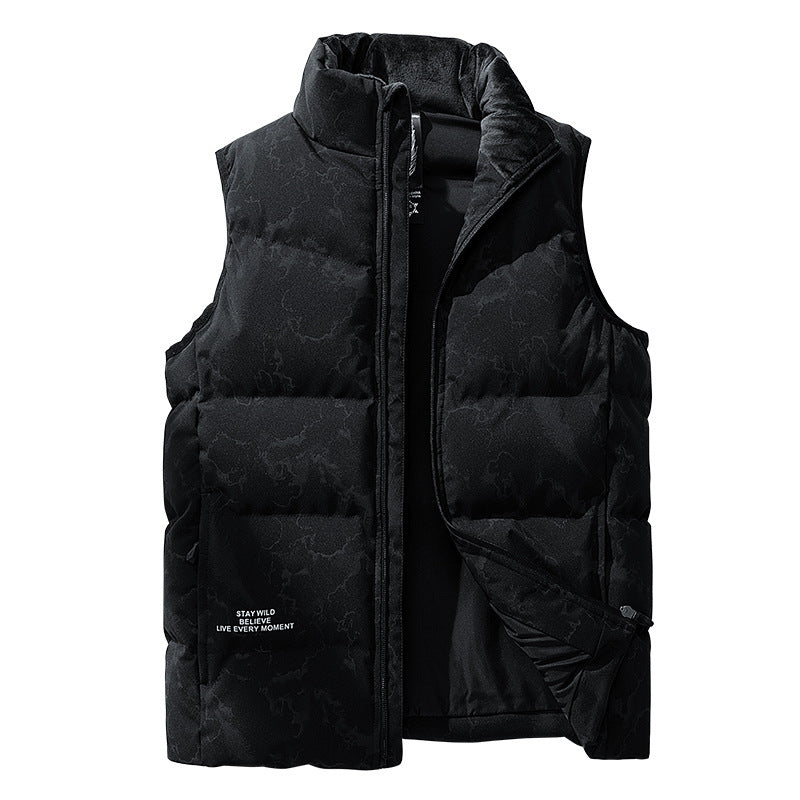 Warm Plus Size Men's Vest - Comfortable All-Season Waistcoat