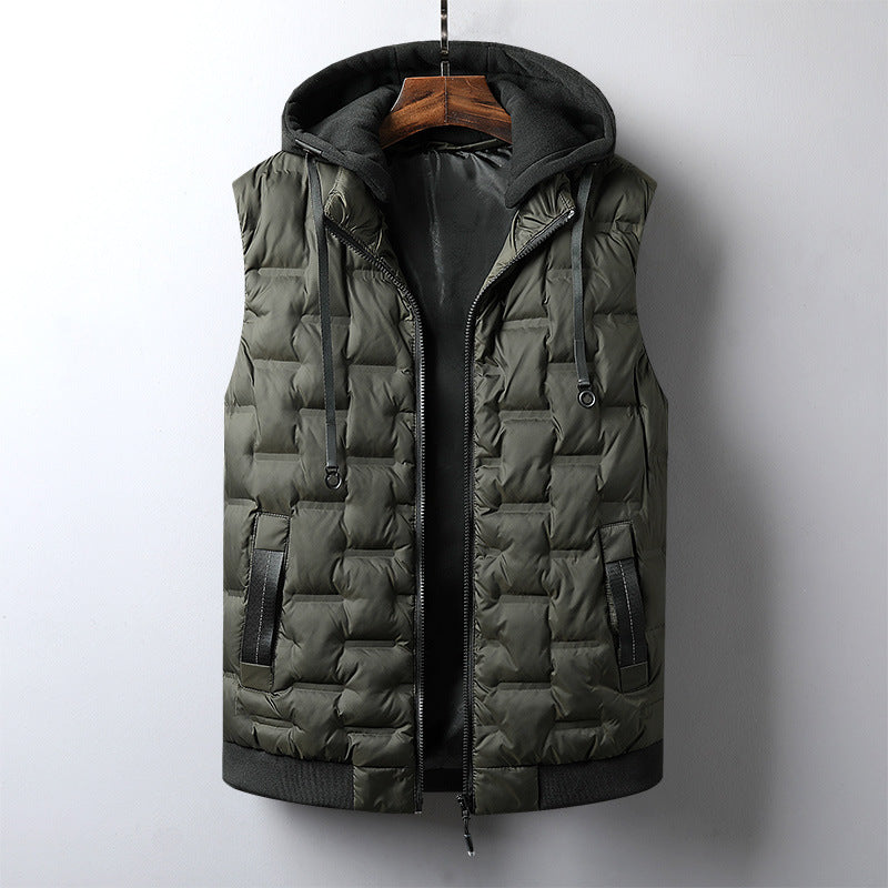 Plus Size Down Vest for Autumn and Winter Students - Comfortable and Stylish