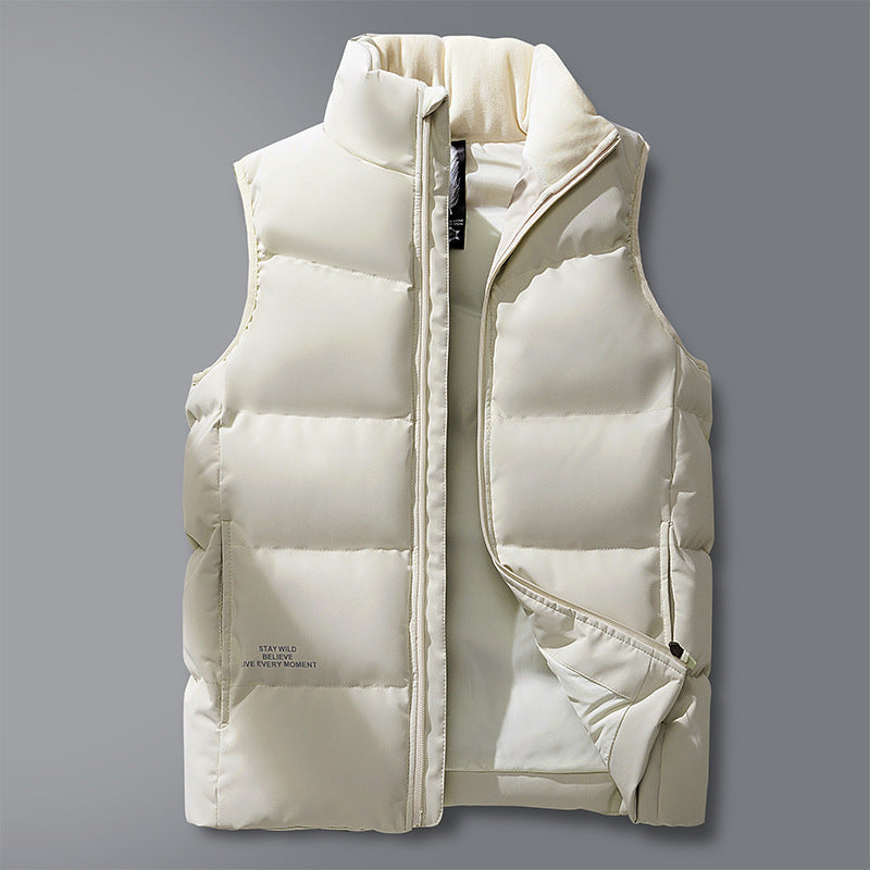 Warm Plus Size Men's Vest - Comfortable All-Season Waistcoat