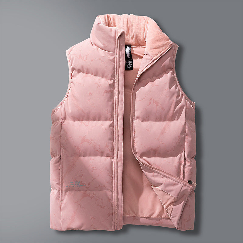 Warm Plus Size Men's Vest - Comfortable All-Season Waistcoat