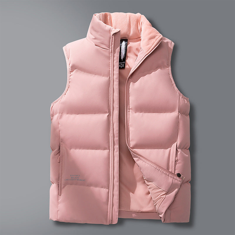 Warm Plus Size Men's Vest - Comfortable All-Season Waistcoat
