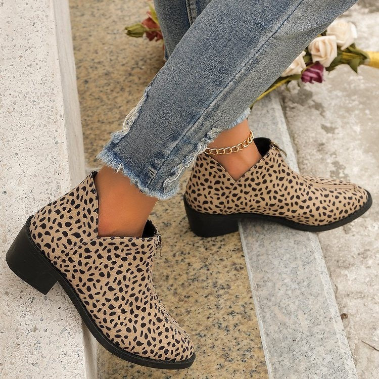 Low-cut Fashion All-matching Women's Low-cut Boots